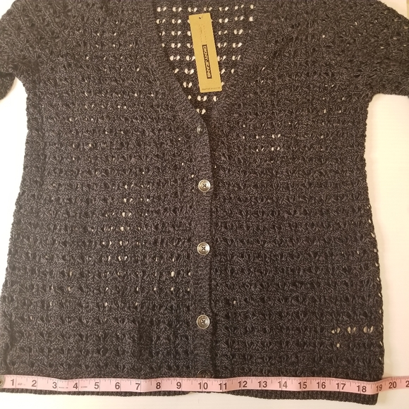 NWT DKNY Open Knit Cardi - Picture 5 of 8